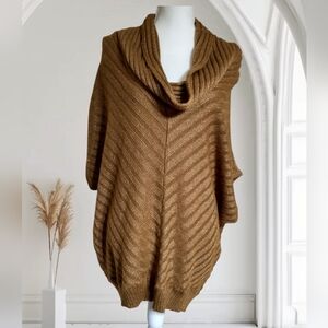 Worthington Brown Cowl Neck Sweater